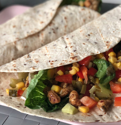 Tortilla z kurczakiem