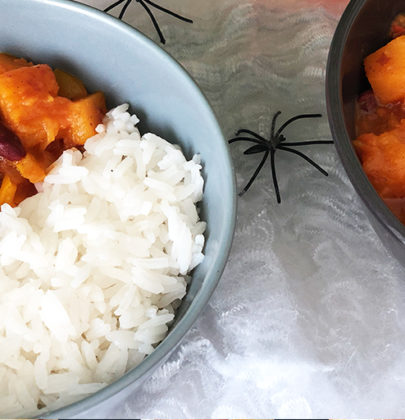 Dyniowe curry z czerwoną fasolą