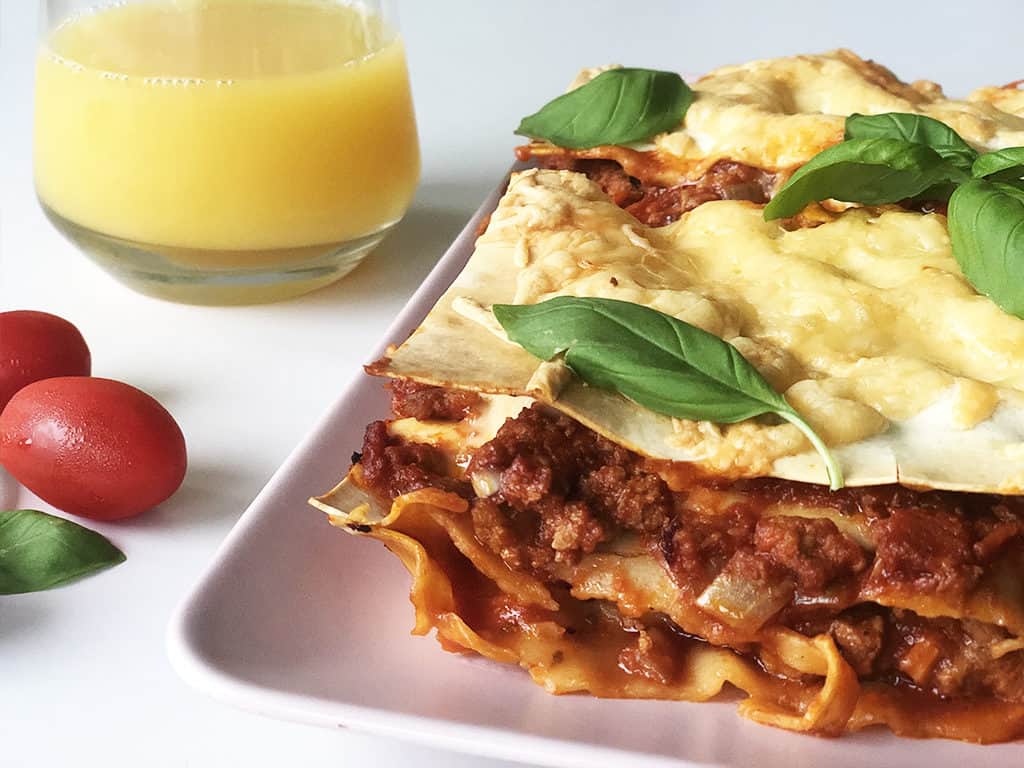 Lasagne Bolognese - gotowe danie