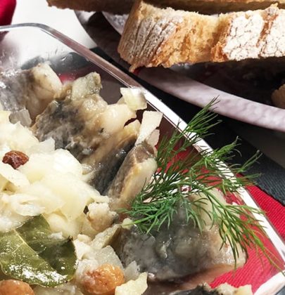 Wigilijne śledzie w occie