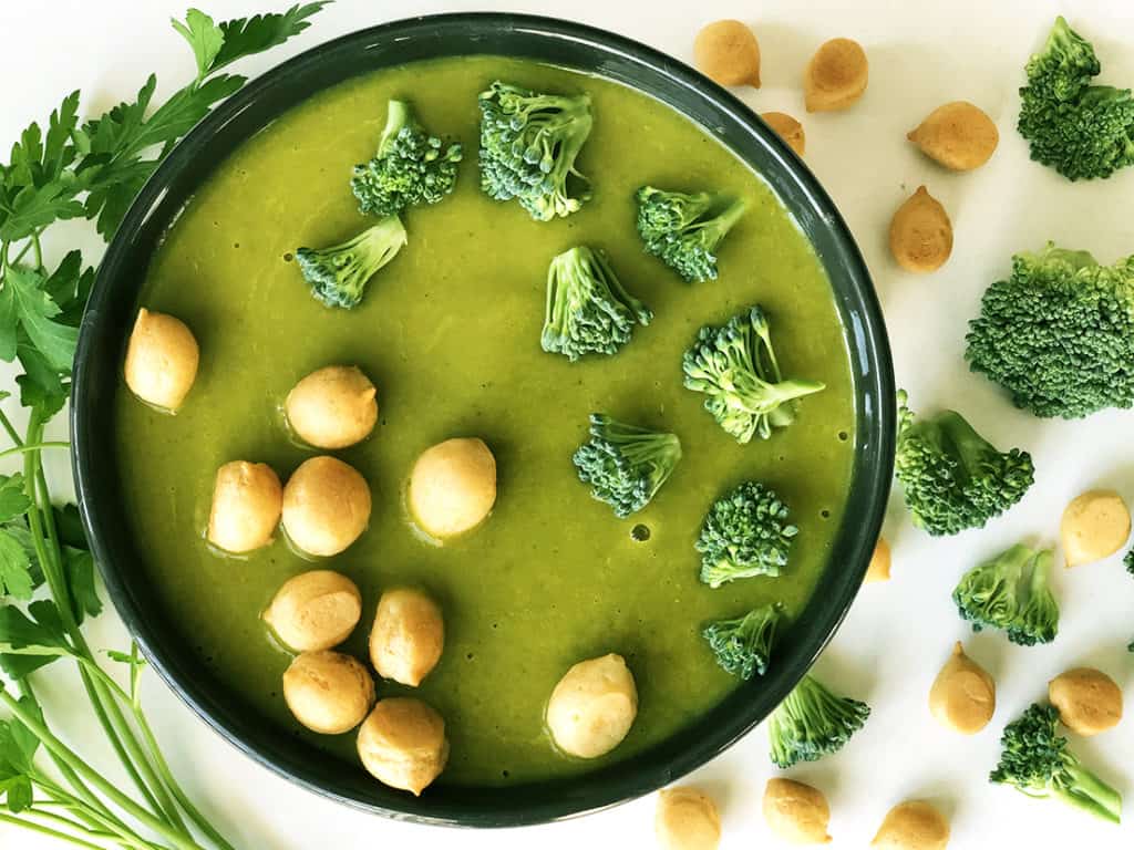 Zupa krem z brokułów - gotowe danie