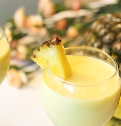 Koktajl ananas mango banan