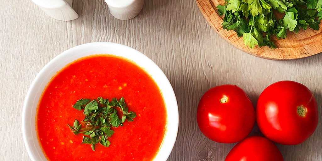 Zupa krem pomidorowo-paprykowa - propozycja przygotowania