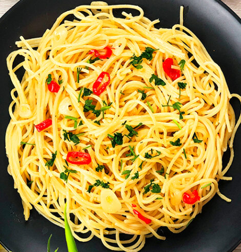 Spaghetti aglio e olio