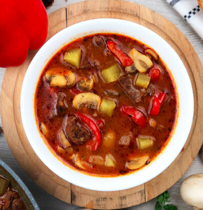 Boeuf Strogonow