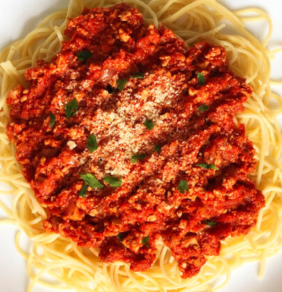 Spaghetti z tofu
