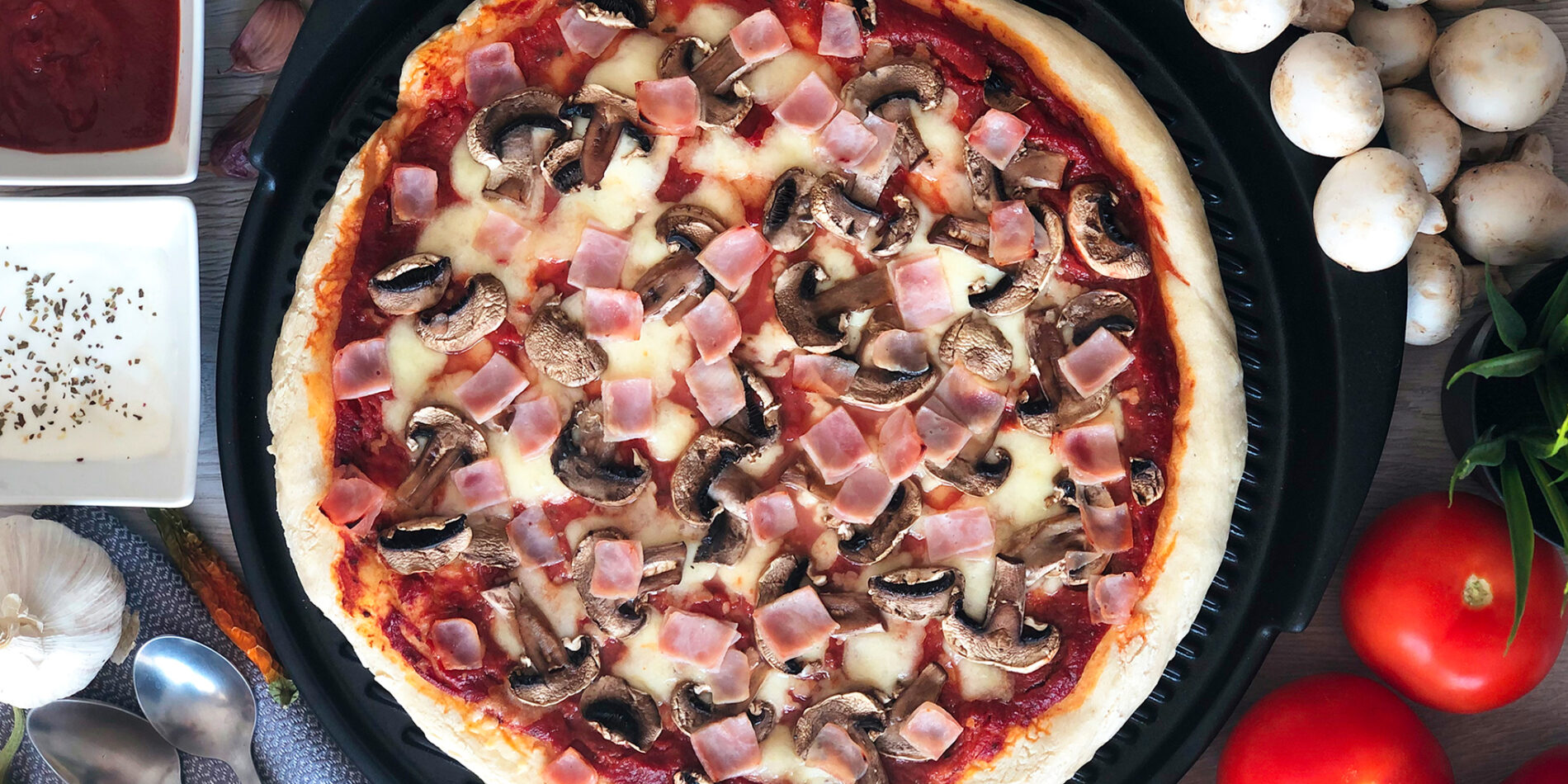 Pizza capriciosa - propozycja przygotowania