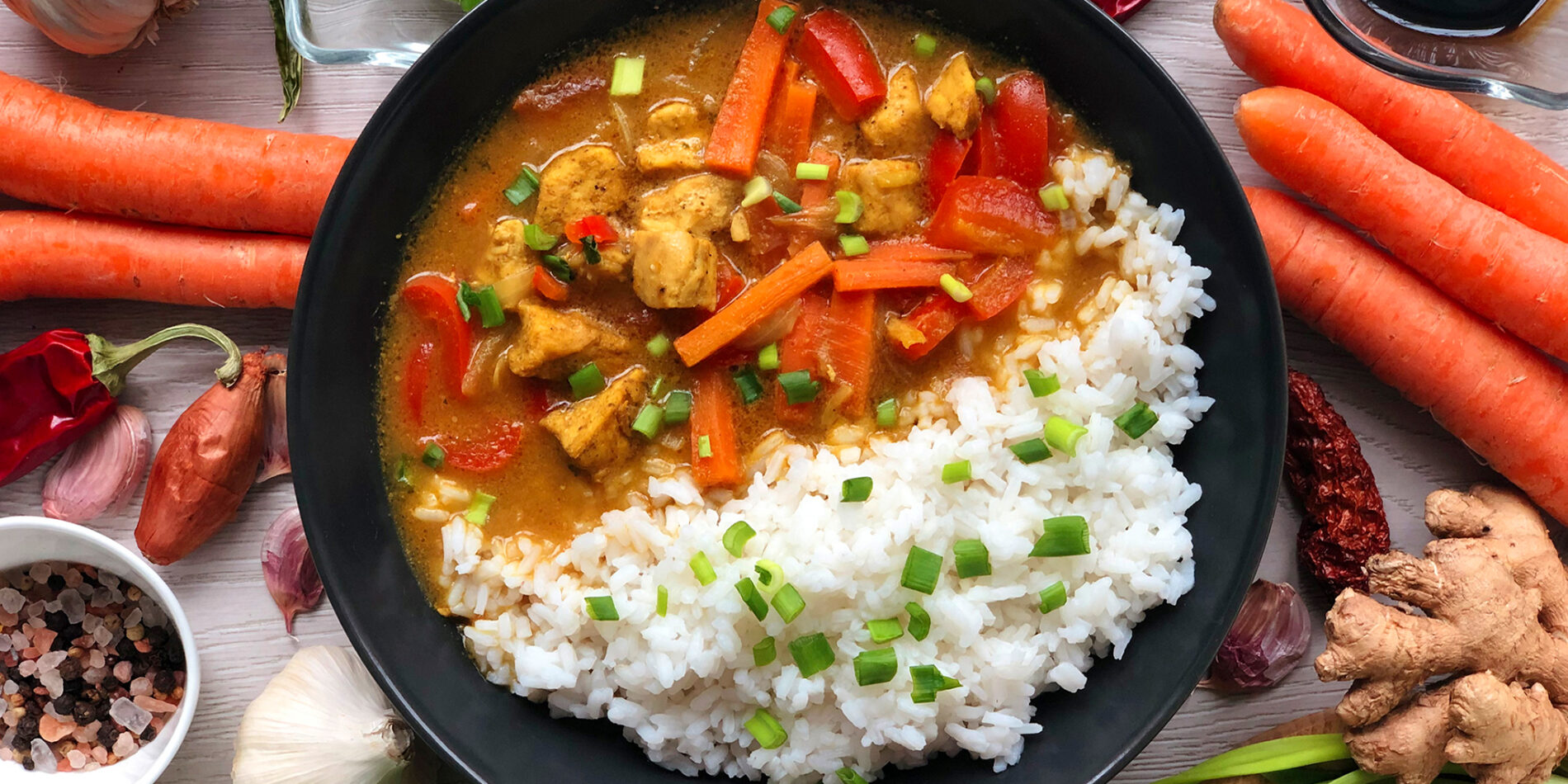 Kurczak curry - propozycja przygotowania