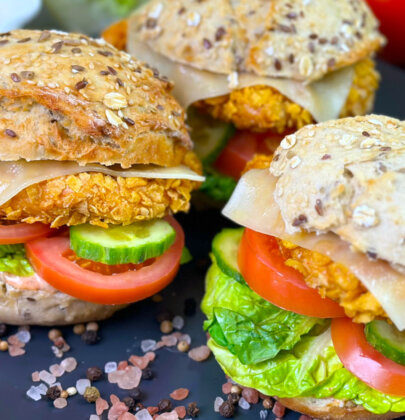 Chicken burger – burger z kurczakiem