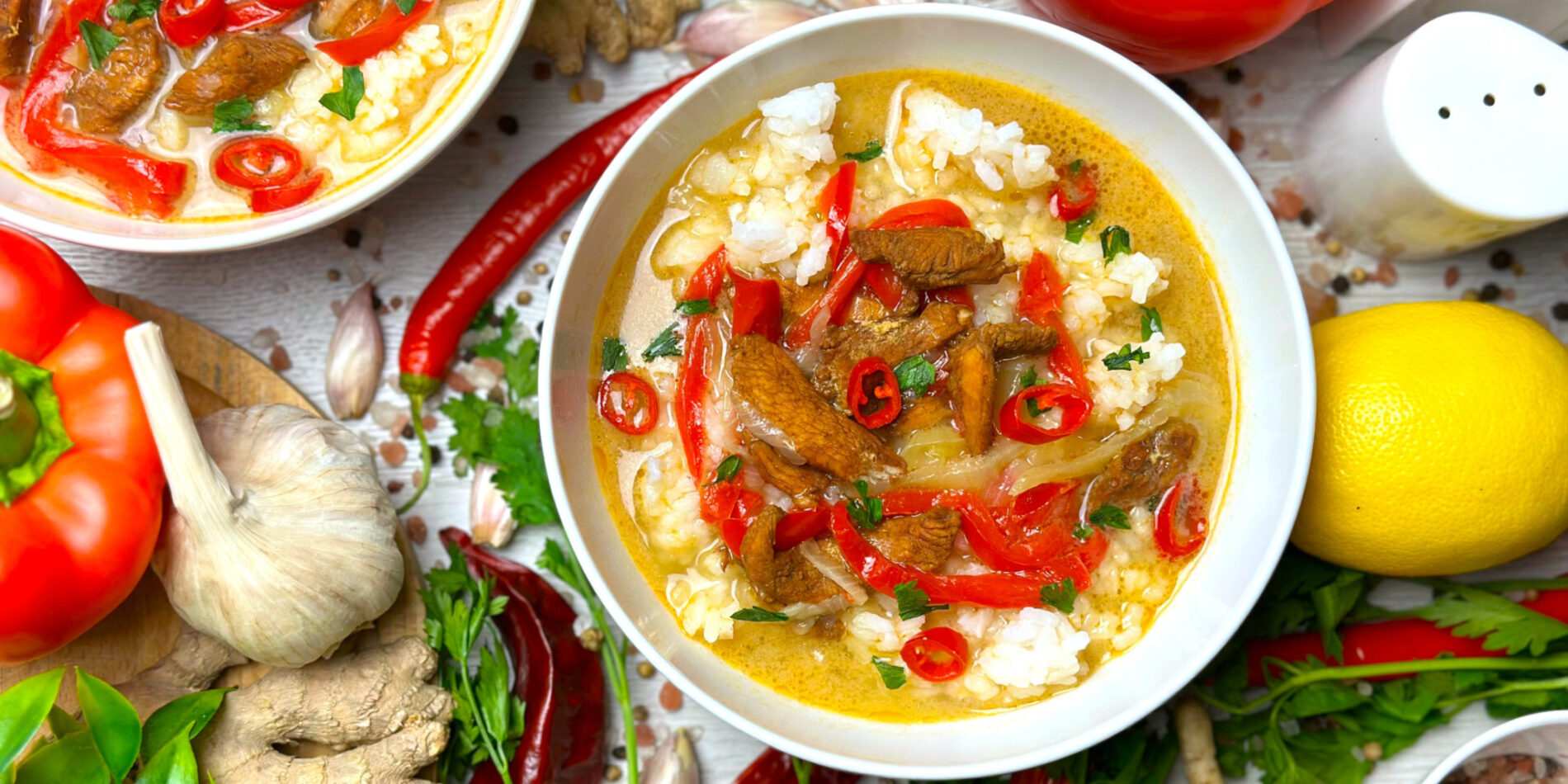 Pikantna zupa tajska - propozycja przygotowania