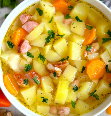 Kartoflanka – zupa ziemniaczana