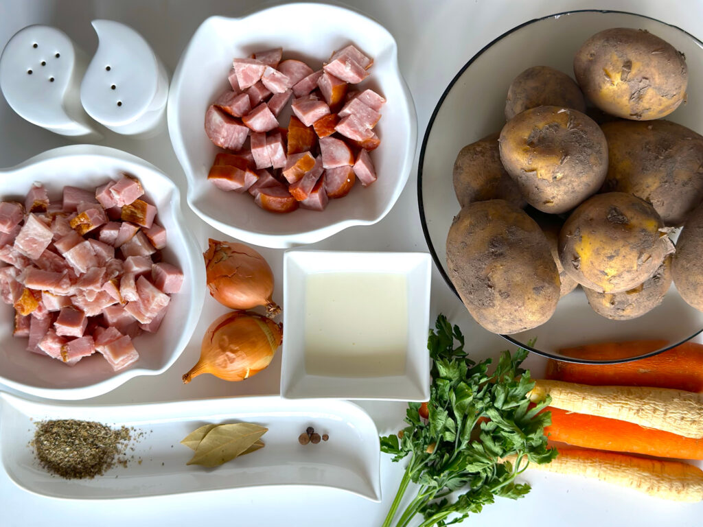 Kartoflanka - zupa ziemniaczana - propozycja przygotowania