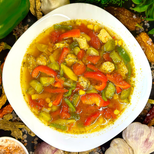 Plan obiadów na tydzień - 7 pomysłów na szybkie i domowe obiady - Zupa gyros