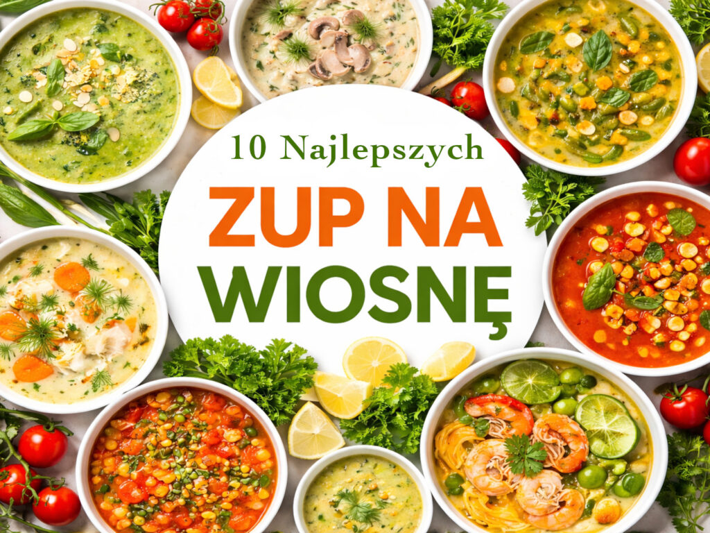 10 najlepszych zup na wiosnę - szybkie i lekkie przepisy
