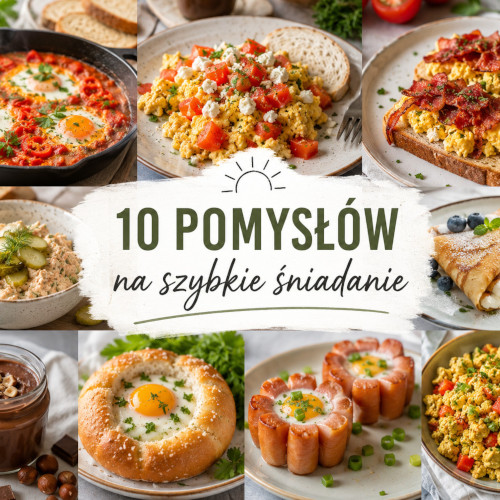 Miniatura poradnika: 10 pomysłów na szybkie śniadanie i dobry początek dnia